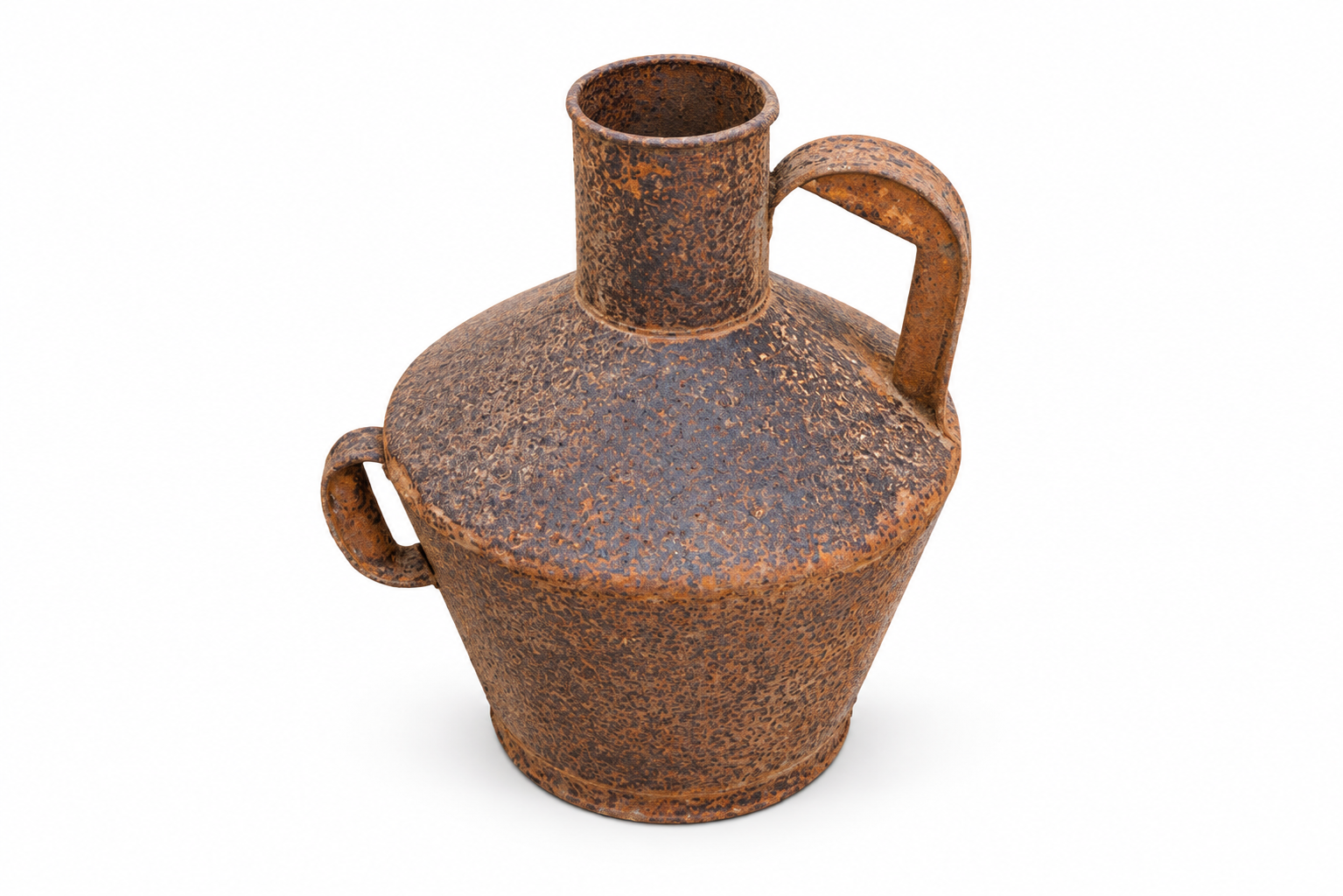 Rusty Antique Iron Vessel (1)